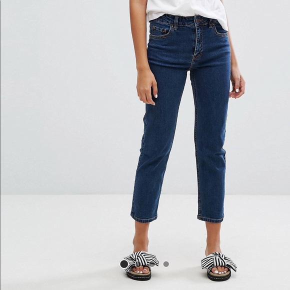 bershka cigarette jeans